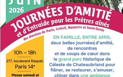 JOURNÉES d&rsquo; AMITIÉ & d&rsquo; ENTRAIDE DES PRÊTRES